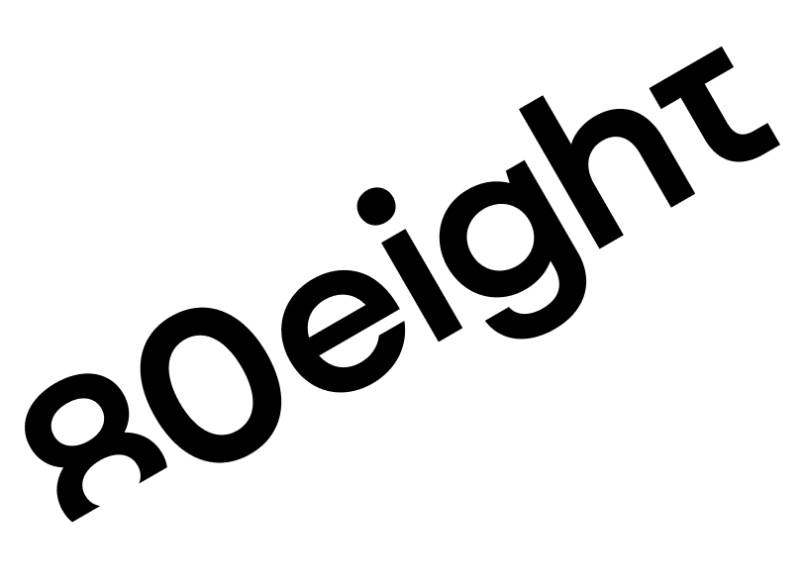 Incorrect: the wordmark rotated